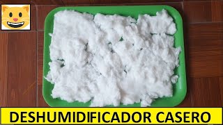 COMO QUITAR LA HUMEDAD DE LA HABITACION DESHUMIDIFICADOR CASERO [upl. by Airetnohs320]