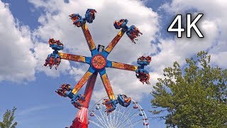 Power Surge offride 4K Knoebels Amusement Park [upl. by Ener]