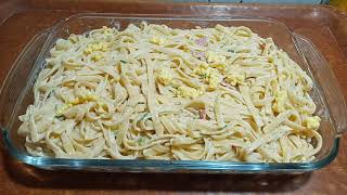 Carbonara with bacon amp spring onion recipe [upl. by Gadmon]