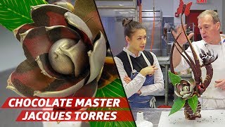 How Legendary Chocolate Master Jacques Torres Builds Chocolate Sculptures — Sugar Coated [upl. by Idarb]