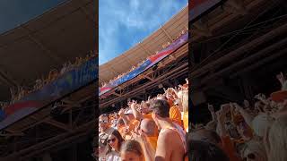 F15E Strike Eagles Flyover Tennessee vs Alabama Neyland Stadium 20241019 [upl. by Negroj]