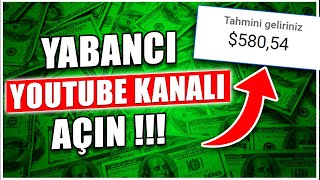 YABANCI YOUTUBE KANALI AÇARKEN BUNLARA DİKKAT ET   Yabancı Youtube Kanalı Açmak [upl. by Langham]