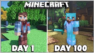 I SURVIVED 100 DAYS IN MINECRAFT JUNGLE ONLY WORLD [upl. by Ahsiuqal903]