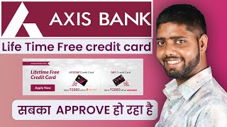 Axis my zone credit card Lifetime free  Lifetime free credit card  axis my zone card [upl. by Eimat]