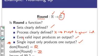 Functions Terminology Screencast 612 [upl. by Hgalehs]