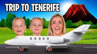 TRIP TO TENERIFE Family Travel Vlog w Gaby and Alex Family [upl. by Normalie]