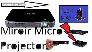 Miroir Micro Projector Review [upl. by Ydualc]