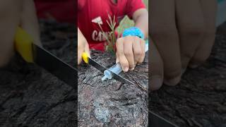 Survival Skills SIMPLE and USEFUL with soap bushcraft camping outdoors useful [upl. by Kcireddor]