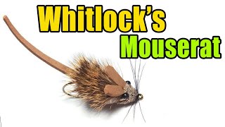 MouseRat  Deer Hair Mouse Fly Tying  Dave Whitlock Fly Pattern  Great For Alaskan Rainbow Trout [upl. by Oiramaj]