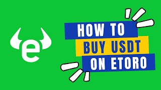 How to Buy USDT on Etoro 2024 [upl. by Oira]