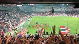 Sfeerverslag uitvak en corteo Red Bull Salzburg  FC Twente [upl. by Hajed]