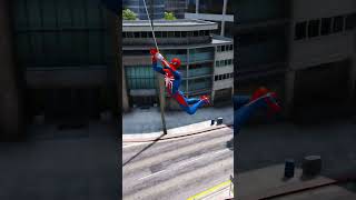 SPIDER MAN SAVING HIS GILR FROM VENOMshorts gta5 spiderman [upl. by Fassold]