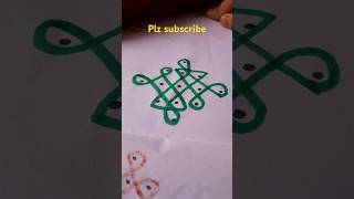 Kutty pinnal kolam 5 dots💐💐💐🫰🫰🫰 [upl. by Martelle]