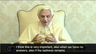 Pope admits no answer to suffering in TV interview [upl. by Nnaycart]