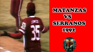 Serranos vs Matanzas Selectiva 1992 [upl. by Llert271]