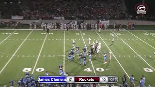 Gardendale High School Football vs James Clemens High School Football  8232024 [upl. by Easter745]