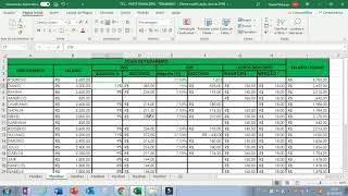 como criar uma folha de pagamento [upl. by Ahseiuqal174]