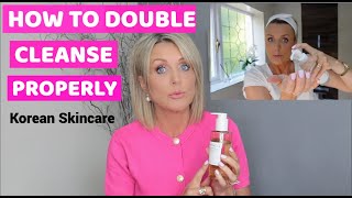 How To Double Cleanse Properly  Korean Skin Care [upl. by Jamila565]