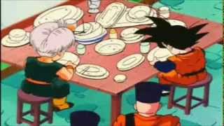 Goten y Trunks no pagan la comida [upl. by Einnov175]