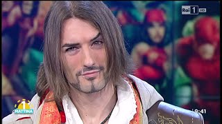 RAI 1  Uno Mattina \ Speciale Cosplay 08072015  Leon Chiro [upl. by Martelli]