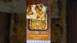 Tastiest Dauphinoise Potatoes🥔creamy potatorecipe gourmet cooking delicious comfortfood [upl. by Kellsie50]