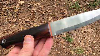 Ray Mears Woodlore Clone Custom Knife by Rich V overview [upl. by Akinehs]