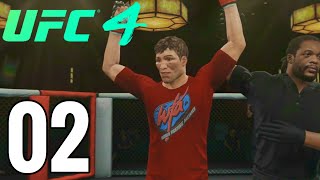 UFC 4 Welterweight Career Mode Walkthrough Part 2  WFA DEBUT [upl. by Hadwin446]