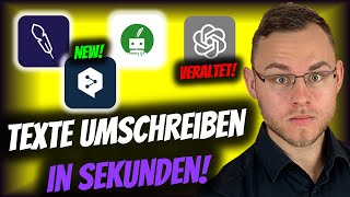 Kostenlose KITools zum Text überarbeiten und generieren [upl. by Asenej]