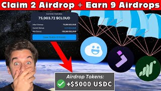 Claim 2 Airdrops amp Earn 9 Airdrops Allocations  COMPLETE GUIDE [upl. by Kassaraba]