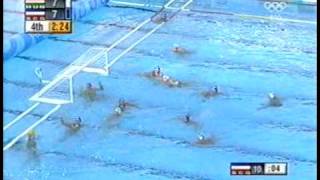 Waterpolo  2004 olympic final last 10 min [upl. by Grose667]