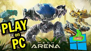 🎮 How to PLAY  Mech Arena Robot Showdown  on PC ▶ DOWNLOAD and INSTALL Usitility2 [upl. by Nari919]