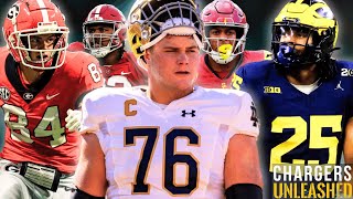 Chargers NFL Draft Recap Grades Roster Outlook  Jim Harbaugh Joe Hortiz Shine  IMMEDIATE IMPACT [upl. by Aerdnaz576]