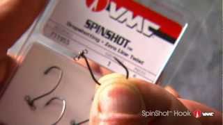 The Ultimate Drop Shot Hook VMC SpinShot [upl. by Ehlke797]