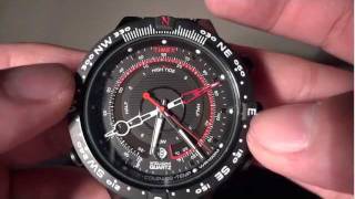 Timex Intelligent Quartz  Tide Temperature Compass Watch Review [upl. by Einohpets426]