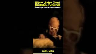 Elton John Live Isolated Vocals quotgoodbye Yellow Brick Roadquot eltonjohn [upl. by Vashti]