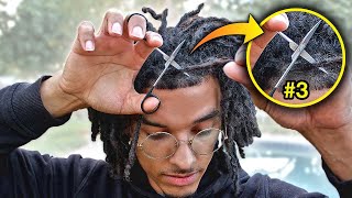 3 Ways To Split Your Dreadlocks [upl. by Sholes]