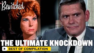 Endora VS Darrin The Ultimate Knockdown  Bewitched [upl. by Lissi537]