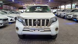 مميزات برادو 2017 الشكل الجديد المكحل ؟؟ toyota prado 2017 [upl. by Anaiviv]