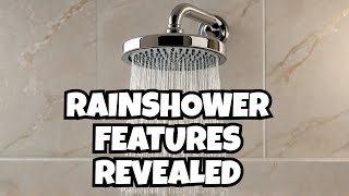 Hibbent 10” Rainfall Shower Head Features and Review [upl. by Halsy]