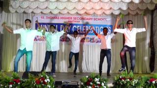 FUNNY DANCE BY THE KÍÑG OF ST THOMAS HIGHER SECONDARY SCHOOL ERATTAYARmalayalam [upl. by Takken63]