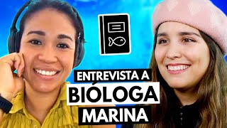 ¿Qué hace un biólogo marino 🐠🌊 Entrevista a Bióloga Marina [upl. by Florance]