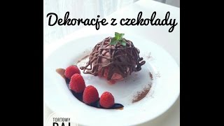 Dekoracje z czekolady 11 [upl. by Melantha]