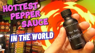 THIS STORE SELLS THE HOTTEST PEPPER SAUCES IN THE WORLD 🌶️ [upl. by Akcimat]