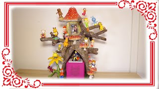 Toniebox Regal selber bauen  DIY Baum aus Pappmache Upcycling [upl. by Julienne]