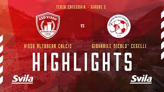 Visso Altonera Calcio  G Nicolò Ceselli 43  Highlights  3° Giornata  Terza Categoria Girone E [upl. by Ahsia27]