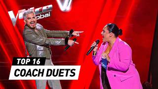 Wow The Coaches SURPRISED these talents with UNEXPECTED DUETS [upl. by Ahsinik286]