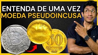 MOEDA RARA E SUAS POLÊMICAS ENTENDA COMO ACONTECE ESSE ERRO 2024 brasil moedas viral coin [upl. by Canotas]