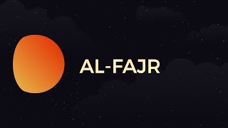 Surah AlFajr  Part 1  Day 13  Ramadan with the Quran [upl. by Vandervelde]