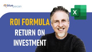 ROI Calculator in Excel  Simple Return on Investment Formula  Investment and Sales Template [upl. by Yelrac]