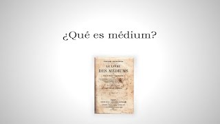 ¿Qué es médium [upl. by Gelb]